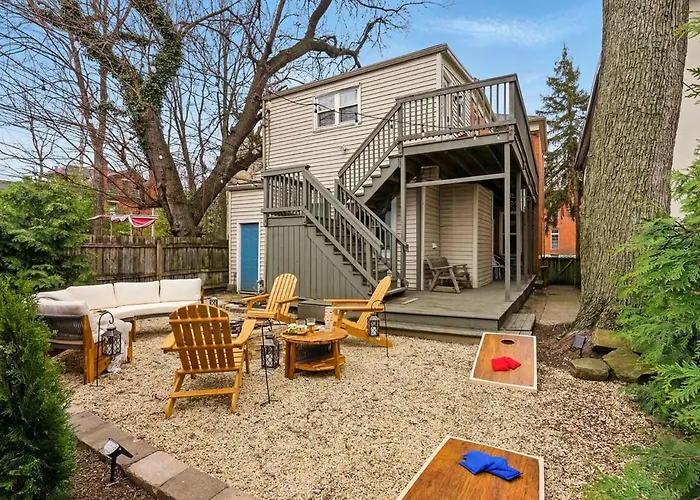 Walk To Osu & Short North Free Parking Fire Pit