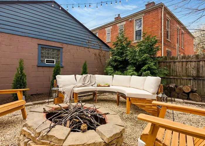 Walk To Osu & Short North Free Parking Fire Pit