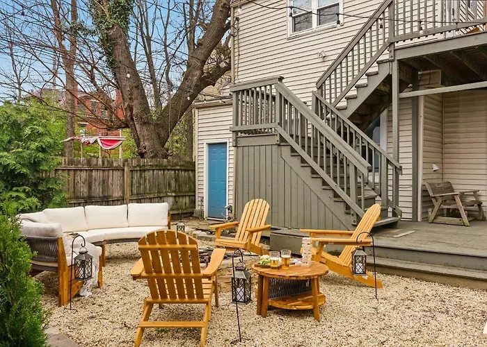 Walk To Osu & Short North Free Parking Fire Pit Apartamento *
