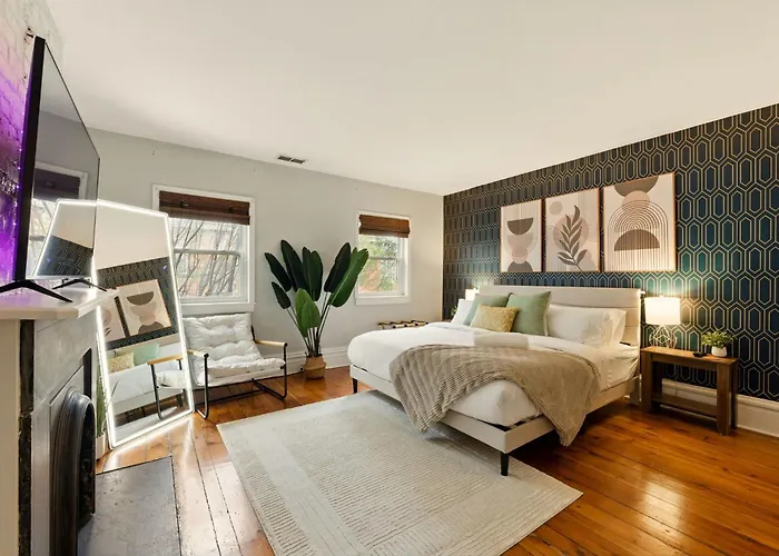 Walk To Osu & Short North Free Parking Fire Pit Apartamento Columbus